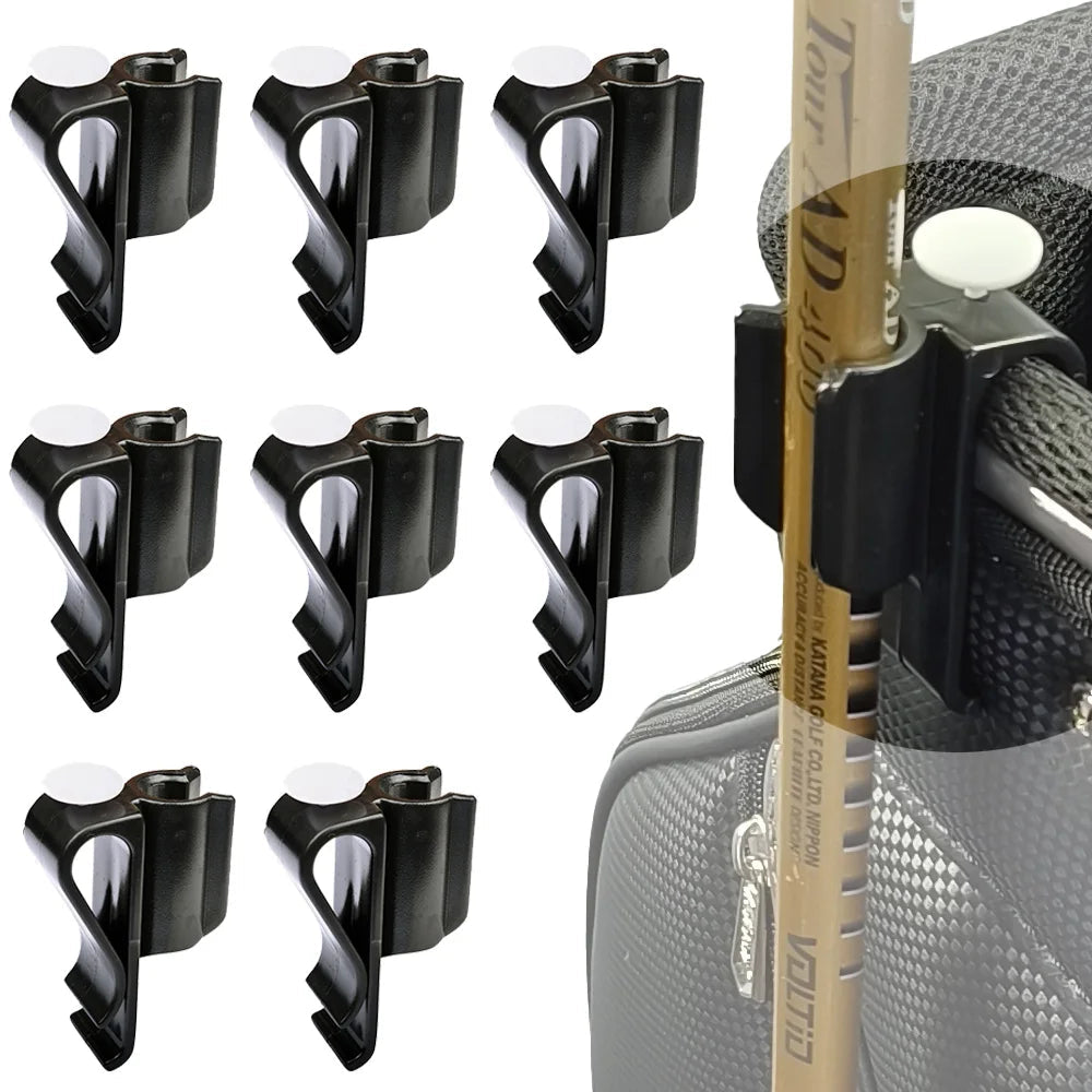 Durable Golf Club Bag Clips โ Putter Clamp Holder Organizer, Plastic Golf Accessories for Men and Women